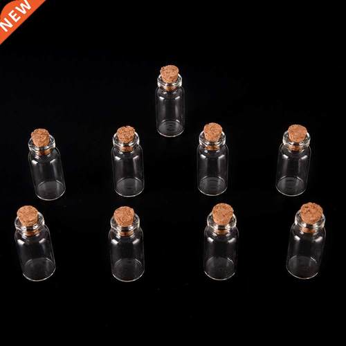10pcs 16x5mm Wish Bottles Christmas Gifts Tiny Small Empty