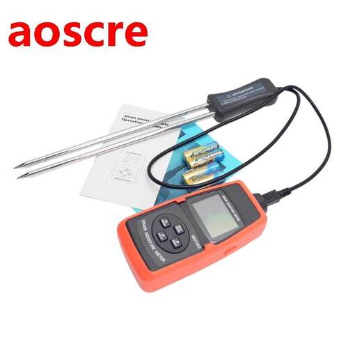 Digital Grain Moisture Meter 2%~0% Portable Grain Moisture