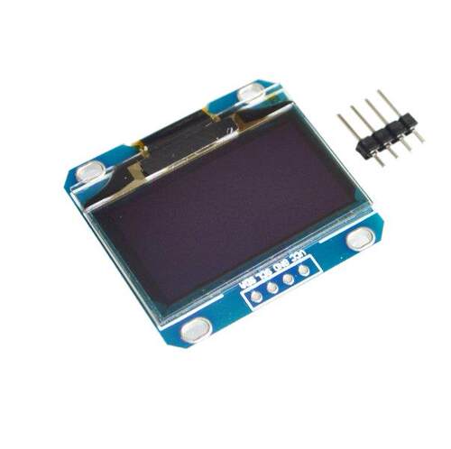 1. OLED module white and blue color 128X64 1. inch OLED L