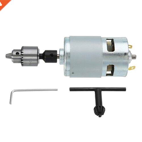 Dc 12-24V 775 Motor Electric Drill With Drill Chuck Dc Motor