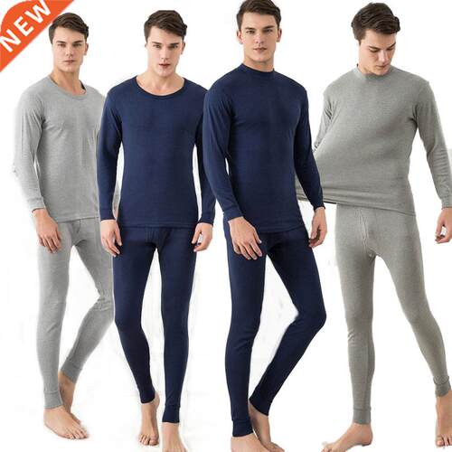 3 Sets Male Thermal Underwear Sets For Men Winter Thermo Und