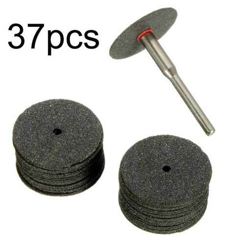 6Pcs 24mm Grinding Wheel Metal Plastic Wood Resin Cutting D