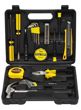 18pcs Screwdrivers Pliers Hex Spanners Tester Hardware Combi