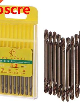 Cobalt M35 HSS Drill Bit Set 10 Piece 1/8 Inch Double Ended