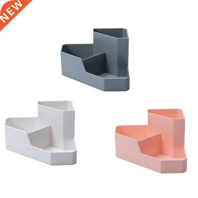 Durable Pencil Holder with 3 Compartments Pencil Cup Station