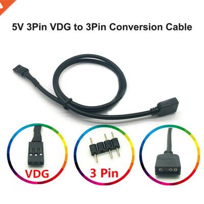 5V 3PIN RGB VDG Conversion Line Cable Connector for GIGABYTE