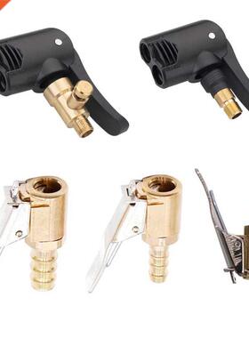 Car Tire Valve Pump Nozzle Deflated Clamp Motorbike Air Chuc
