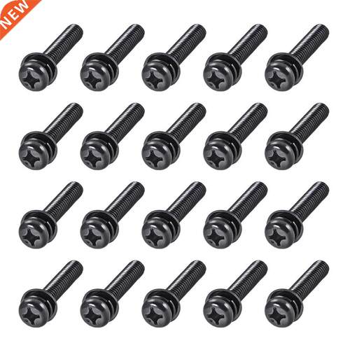 Carbon Steel Phillips Pan Head Machine Screws Bolts Combine