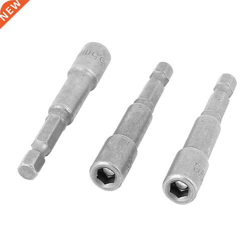 65mm Length 5.5mm Hex Socket Driver Bit Magnetic Bit 3 Pcs