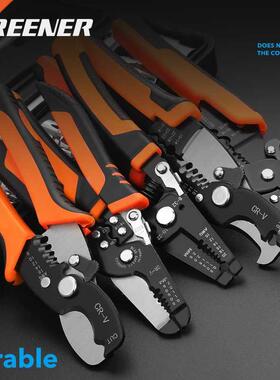 Greener Wire Stripper Cutter Crimper Automatic Multifunction