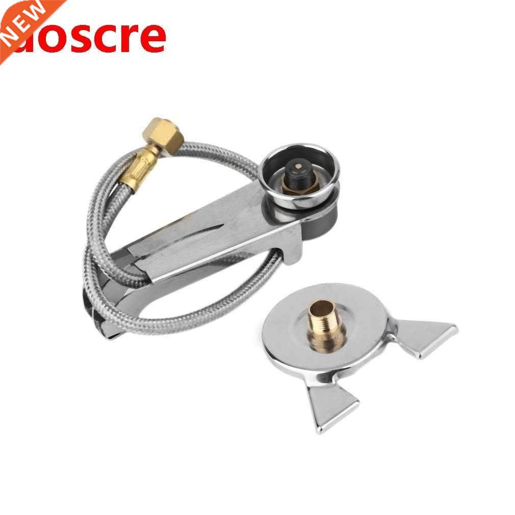 Picnic Camping Stove Split Converter Connector Gas Tank Adap