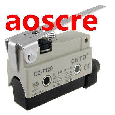 6A/AC 250V Long Straight Hinge Lever Actuator Micro Limit Sw