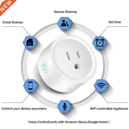 New Wifi Plug Portable Intelligent Automatic Mini Socket Wif