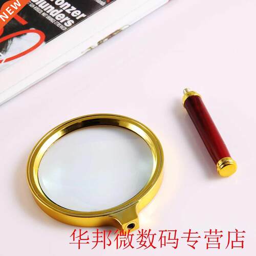 Hot 10XPortable 60mm Magnifying Glass Handheld High Definiti