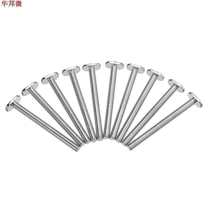 Machifit 10pcs M8x100mm T-Nut Sliding Screws For 0 Series M