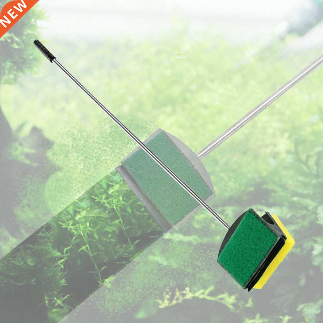 1pc 45cm Fish Tank Cleaning Brush Double-side Sponge Brushes