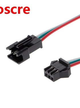 10 Pairs 3 Pin JST SM Male Female Plug Connector Cable For W