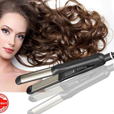 Curler Iron 2 In 1HaIr StraIgHtener Flat Iron Inj