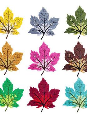 9 PCS Self-Adhesive Emroidery Cloth Stickers Iron On Patche