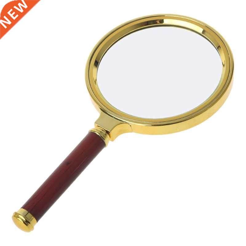 Hot 90mm Handheld 10X Magnifier Magnifying Glass Loupe Readi