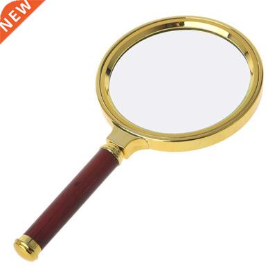 Hot 90mm Handheld 10X Magnifier Magnifying Glass Loupe Readi