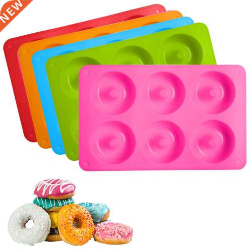 Silicone Donut Mold Baking Pan Non-Stick Baking Pastry Choco