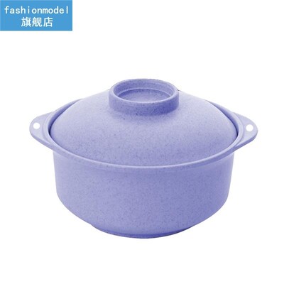 2 Pcs Instant Noodles Bowl with Lid Japanese Style Students