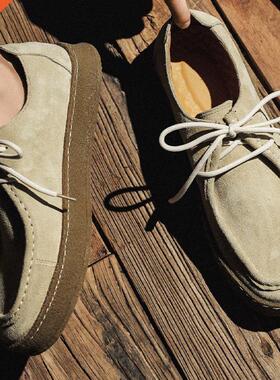 Men's Shoes Lace up Leather Casual Shoes Sprng Autumn Ma