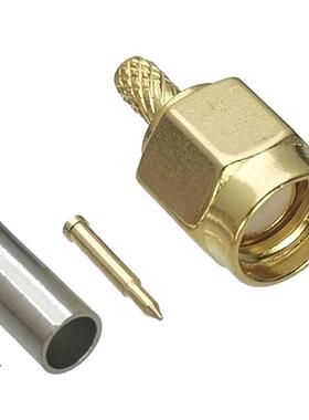 10Pcs Connector SMA Male plug Crimp RG316 RG174 LMR100 RF Ad