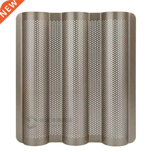 Kitchen Baking Mould Champagne Steel Wave Bread Roast Bakery