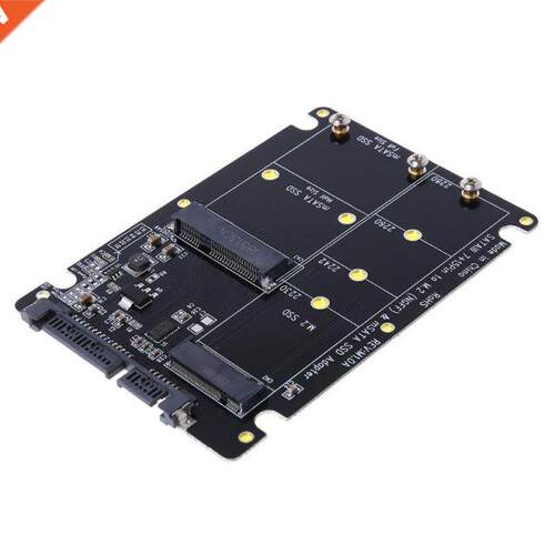2 In 1 NGFF M.2 B+M Key Mini PCI-E or mSATA SSD to SATA III