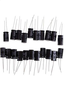20PCS Aluminum electrolytic capacitor 1000uF 25v 10*17 Elect