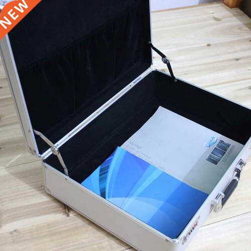 High-grade Aluminum case tool case toolbox 47* 35*14cm stro