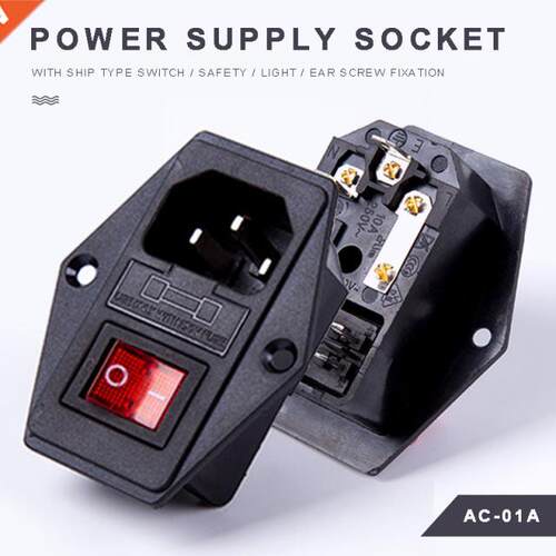 Mayitr 1pc High Quality 3 Pin Power Rocker Switch Durable So