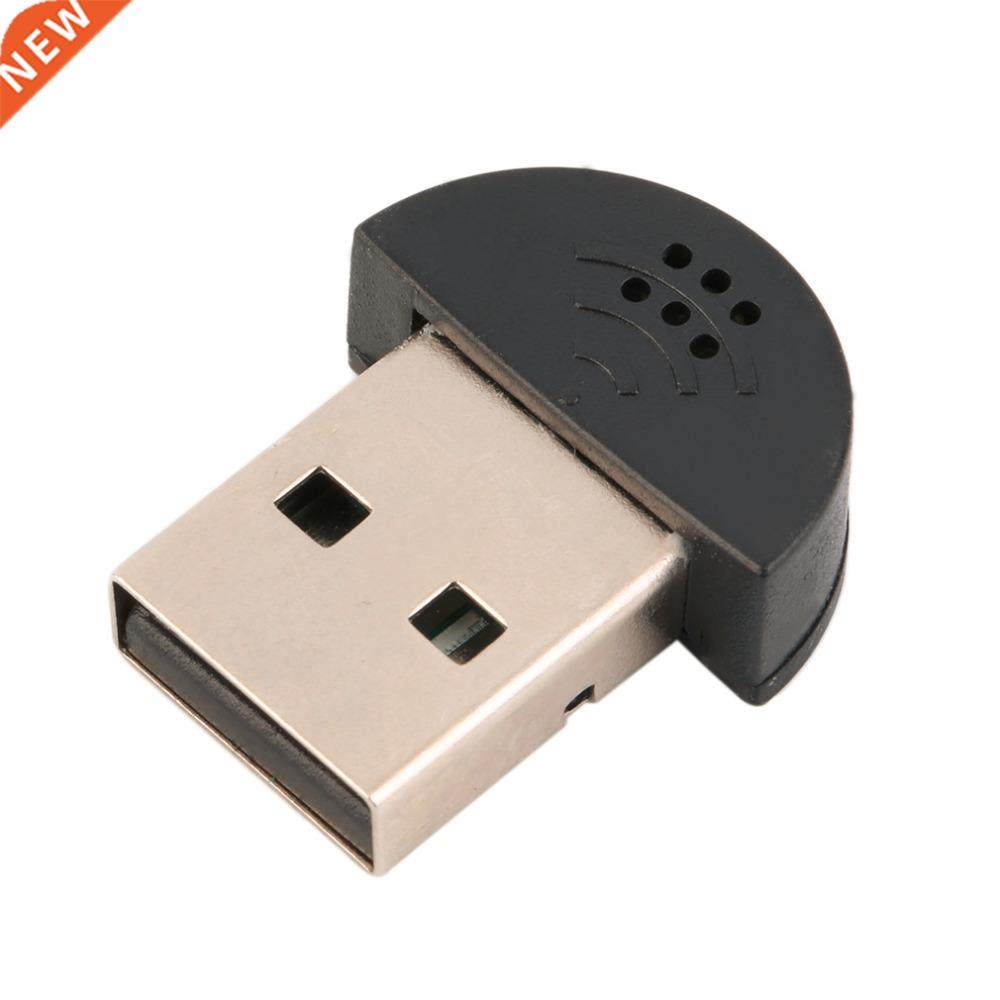 Mini USB 2.0 Microphone MIC Audio Adapter for PC Notebook La