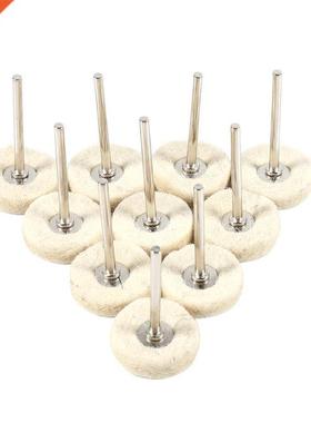 10PCS 25MM Wool Felt Polishing Buffing Drill Grinder Wheel B