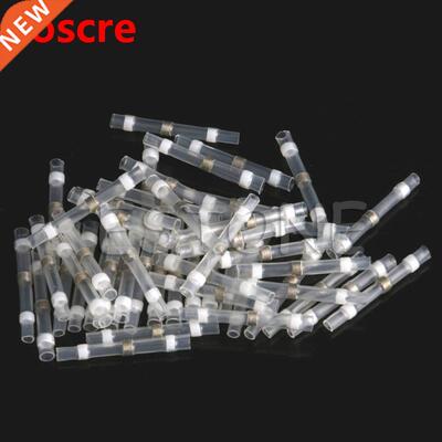 50x 26-24AWG Waterproof Solder Sleeve Heat Shrink Butt Wire