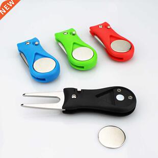 1 Pcs Golf Divot Repair Tool Switchblade Pitch Groove Cleane