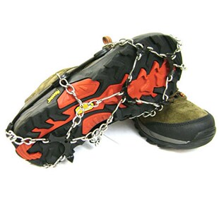 Quality Outdoor Climbing Antiskid Crampons Winter Walk 8 Tee