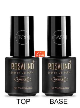 Gel Polish Top Coat Base Coat Shiny Long Lasting Reinforce