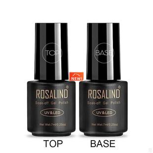 Gel Polish Top Coat Base Coat Shiny Long Lasting Reinforce