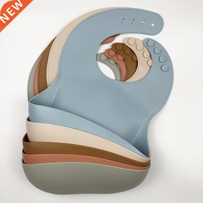 Fashionable silicon Baby Bib Waterproof Infant Bibs Newborn