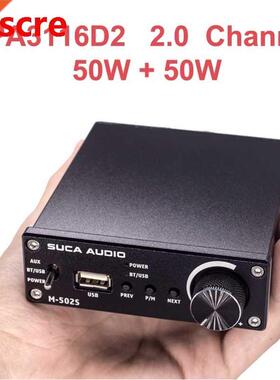 2*50W TPA116 Bluetooth 5.0 Digital Audio Amplifier Dual Cha