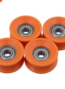 4Pcs 6X30X13mm Plastic Coated Sealed Bearings Steel 606ZZ De