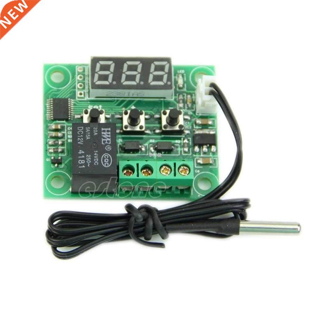 -50-110 DC 12V Digital Heat Cool Temp Thermostat Temperatur