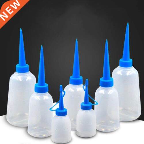 30/100ml Thickened Plastic Bottle Glue Oil Bottle Tip Oiler