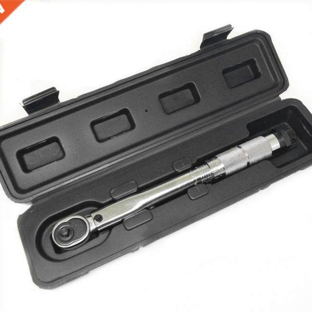 1Pcs 1/4 Inch 5 to 25nm Click Adjustable Torque Wrench Bicyc