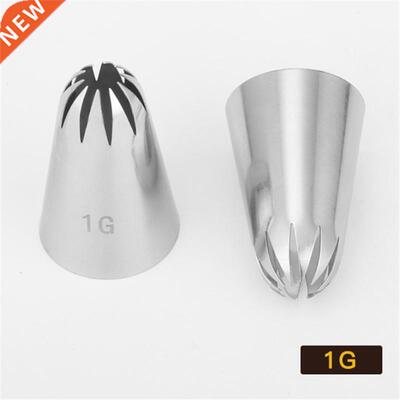 #1G 10 teeth Large Size Cake Cream Piping Nozzles Decoration