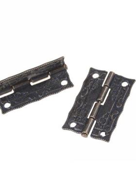2pcs/lot Antique Bronze Cabinet Hinges Furniture Accessories