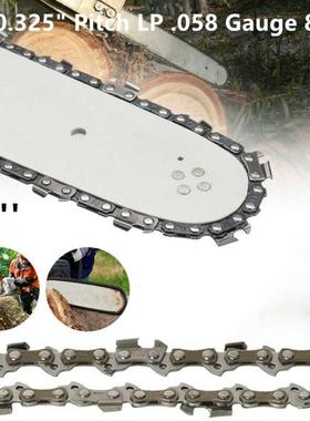22inch Chainsaw Semi Chisel Chains 0.325 LP Pitch .058 Gau